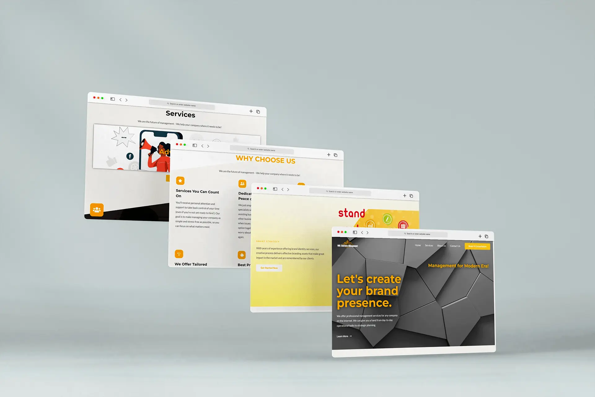 MDL Solutions Management website